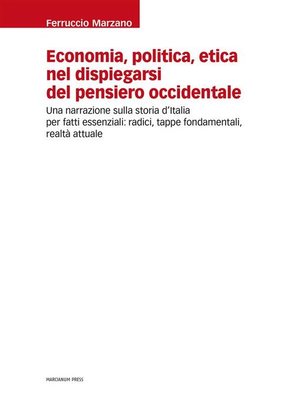cover image of Economia, politica, etica nel dispiegarsi del pensiero occidentale